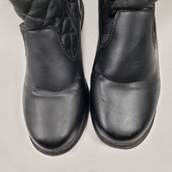 Totes Boots Women's Size 10W Black Jade Wide Winter Boot Thermalite - Picture 2 of 7